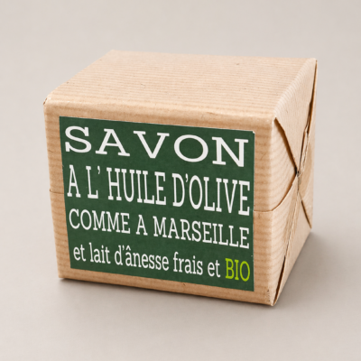 Savon du Béarn - Huile d'olive et lait d'ânesse